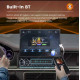 Автомобільний плеєр NAVIFLY Carplay Android Auto Універсальний MP5-плеєр