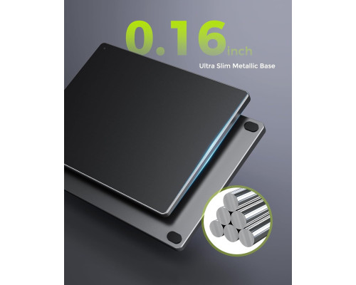 Зовнішній ультратонкий алюмінієвий USB-трекпад Seenda Wired Touchpad для Windows