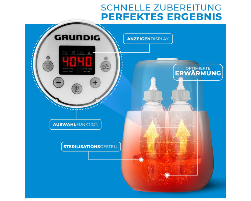 Підігрівач для дитячих пляшечок Grundig 3-в-1