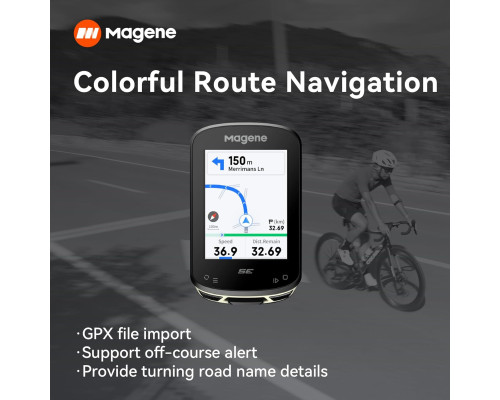 Бездротовий GPS-велокомп'ютер Magene C506SE