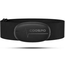 Нагрудний пульсометр COOSPO H6 з Bluetooth 4.0 ANT+ IP67 / датчик серцевого ритму Peloton Polar DDP Yoga Map My Ride