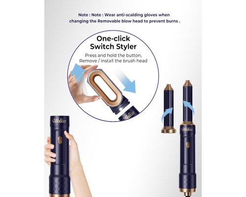 Набір для укладання волосся Ukliss 6 в 1 Air Styler