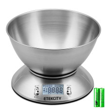 Цифрові кухонні ваги Etekcity Food з чашею