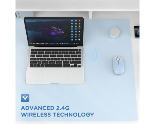 Миша бездротова Seenda 2.4G з роздільною здатністю 1600 пікселів на дюйм