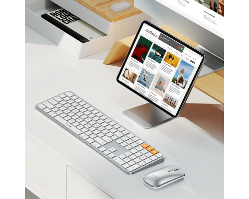 Bluetooth-клавіатура та миша ProtoArc для Mac з підсвічуванням