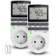 Розетка з цифровим таймером Maxcio (16A/3680W) 2 шт
