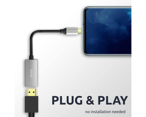 Адаптер USB C – HDMI 4K Olixar