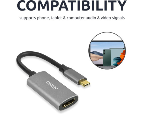 Адаптер USB C – HDMI 4K Olixar