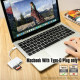 Кардрідер 3 в 1 USB-C SD/TF MicroSD + USB 2.0
