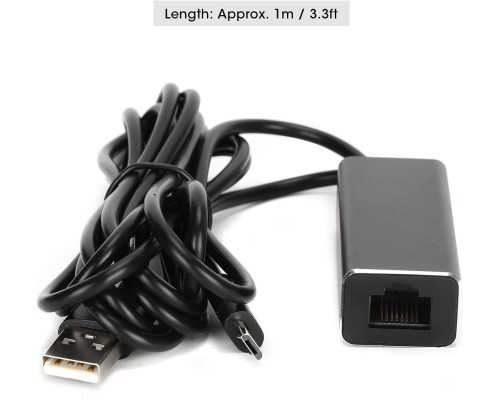 Адаптер Micro USB - RJ45 Ethernet