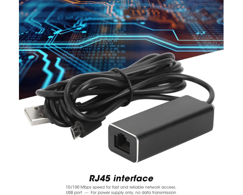 Адаптер Micro USB - RJ45 Ethernet