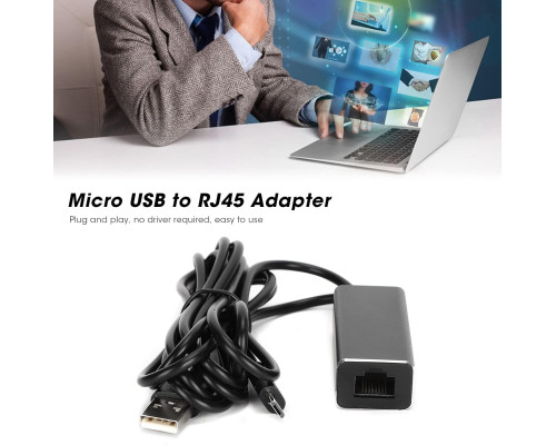 Адаптер Micro USB - RJ45 Ethernet