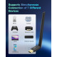 Адаптер Bluetooth USB Dongle - WiFi Bluetooth USB 2 x 5dBi