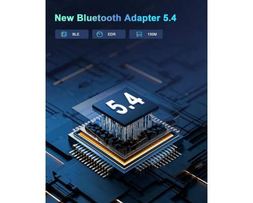 Адаптер Bluetooth USB Dongle - WiFi Bluetooth USB 2 x 5dBi