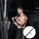 Хват для тяги прямий Cable Machine Attachment Gym Exercise