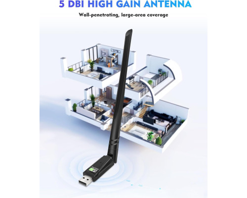 USB WiFi Dongle Bluetooth-адаптер