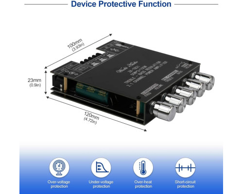 Плата підсилювача звуку Bluetooth