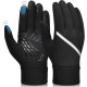 Зимові спортивні термофлісові рукавички Atarni Warm Touchscreen Gloves М