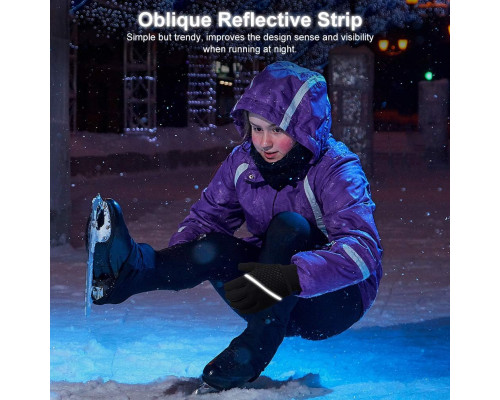 Дитячі спортивні термофлісові рукавички Oopor Kids Warm Touchscreen Gloves L 10-12 років