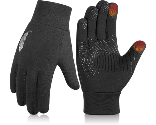 Дитячі спортивні термофлісові рукавички Oopor Kids Warm Touchscreen Gloves М 6-8 років