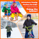 Дитячі спортивні термофлісові рукавички Oopor Kids Warm Touchscreen Gloves М 6-8 років