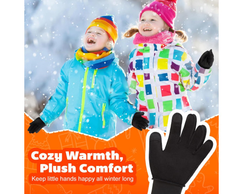 Дитячі спортивні термофлісові рукавички Oopor Kids Warm Touchscreen Gloves М 6-8 років