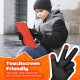 Дитячі спортивні термофлісові рукавички Oopor Kids Warm Touchscreen Gloves М 6-8 років