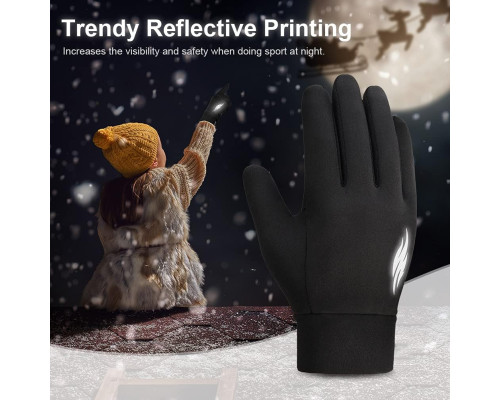 Дитячі спортивні термофлісові рукавички Oopor Kids Warm Touchscreen Gloves L 10-12 років