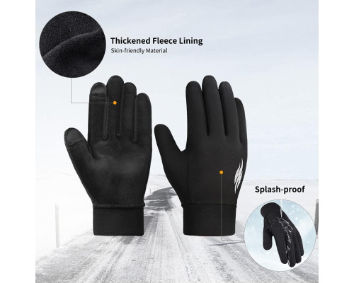 Дитячі спортивні термофлісові рукавички Oopor Kids Warm Touchscreen Gloves L 10-12 років