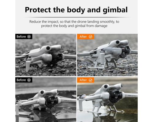 Комплект складних ніжок/шасі для дрона DJI Mini 4 Pro