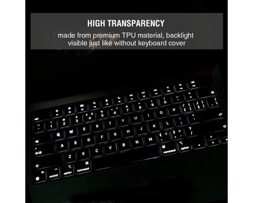 Захисна плівка для клавіатури EooCoo для MacBook Air/MacBook Pro
