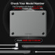 Чохол для MacBook Air 13,6 дюймів M4 M3 M2 2025 2024 2022