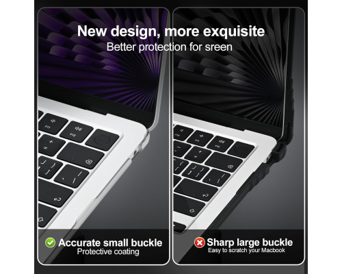 Чохол для MacBook Air 13,6 дюймів M4 M3 M2 2025 2024 2022