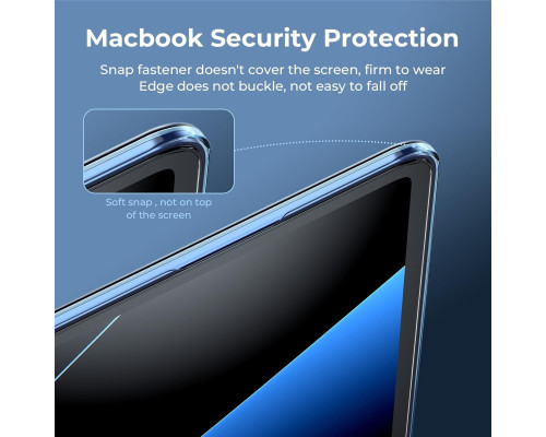 Чохол для MacBook Air 13.6 дюймів A3240 A3113 A2681 (2022 2024 2025)