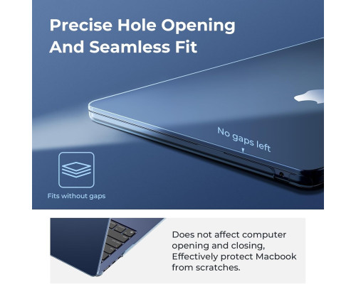 Чохол для MacBook Air 13.6 дюймів A3240 A3113 A2681 (2022 2024 2025)