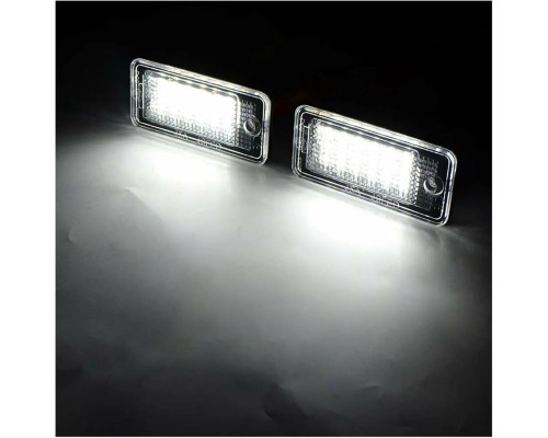 LED підсвітка номерного знаку для автомобілів Audi A4 A6 A8 B6 B7 Q7