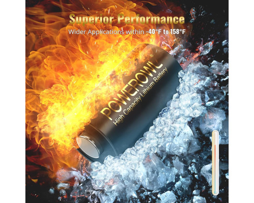 Комплект літієвих батарей POWEROWL CR15h270 CR2 3V (6 шт)