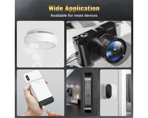 Комплект літієвих батарей POWEROWL CR15h270 CR2 3V (6 шт)