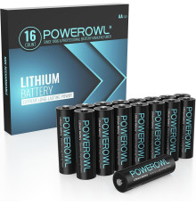 Літієві батареї POWEROWL AA 16 шт