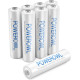Акумуляторні батарейки POWEROWL AAA 1000 мАг (8 шт)