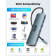 Концентратор USB C / адаптер USB C - HDMI 7 в 1
