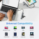 Концентратор Acer 5 в 1 USB C з 4K HDMI 15 см