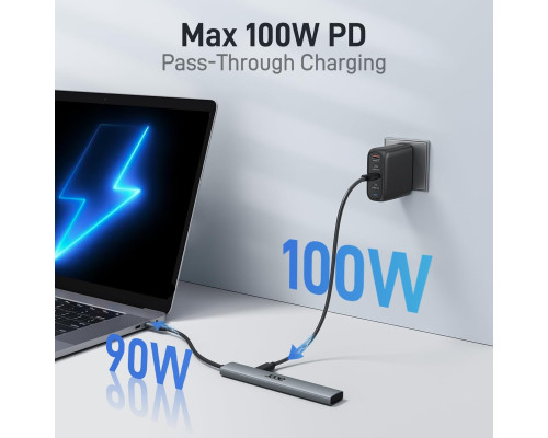 Концентратор Acer 5 в 1 USB C з 4K HDMI 15 см