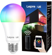 Розумна світлодіодна лампа Lepro E27 9 Вт 806 лм WiFi з регулюванням яскравості