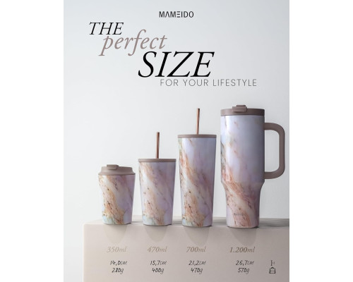 Термокухоль MAMEIDO Insulated Cup Travel Mug 350 мл