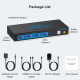 HDMI KVM-перемикач для 2 ПК та 1 монітора