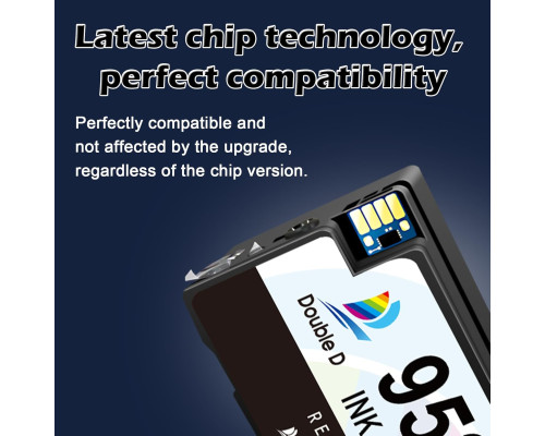 Чорнильний картридж DOUBLE D 953XL чорного кольору для HP 953XL