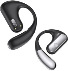 Навушники-вкладиші Bluetooth 5.4 / бездротові спортивні навушники з вбудованим мікрофоном та завушними дужками