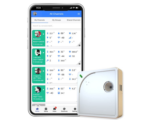 Датчик температури Ubibot WS1 WiFi / Бездротовий термометр