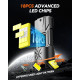 Світлодіодна лампа AGPTEK H7 100 Вт 24000 LM 6000K (упаковка з 2 шт.)